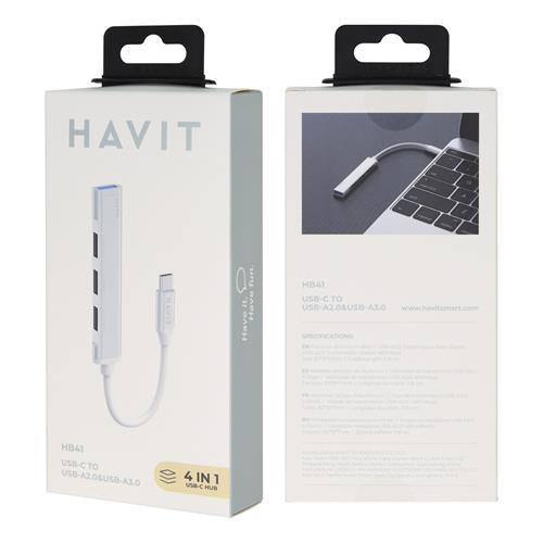 هاب يو اس بي - 4 في 1 USB HUB - 4 IN 1 - الصورة 3