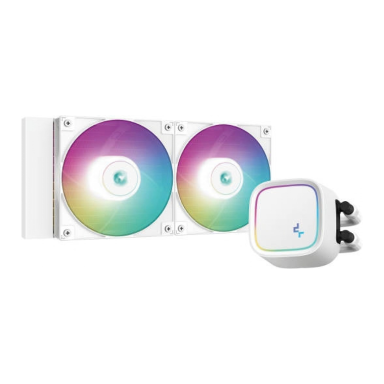 Deepcool LE520 240mm ARGB CPU Liquid Cooler - White