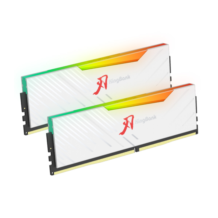KINGBANK Soarblade RGB DDR5 32GB (2×16GB) 6000MHz CL36 White