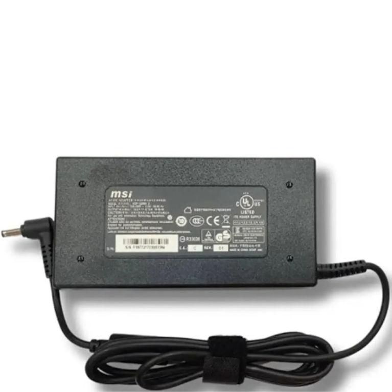 MSI 120W 20V 6A (4.5mm x 3.0mm) Replacement Laptop Adapter - GF63 Thin 9SC, GF63 Thin 10SC, Modern 14 B11M, Modern 15 A11M