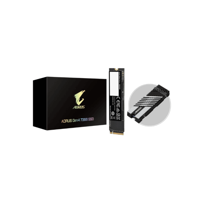 GIGABYTE AORUS Gen4 7300 SSD 1TB with Heatsink