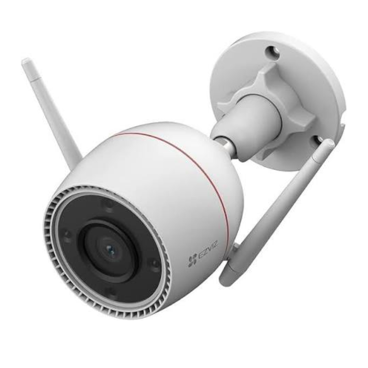 كاميرا مراقبة ذكية إيزفيز H3c ملونة بدقة 2K (Bullet Wi-Fi) - رؤية ليلية ملونة - كشف الأشخاص بالذكاء الاصطناعي - تحدث بالاتجاهين EZVIZ H3c Color 2K Smart Bullet Wi-Fi Camera - Color Night Vision - AI Human Detection - Two-Way Talk