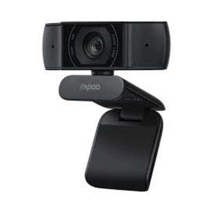 كاميرا ويب رابو C200Rapoo C200 HD 720P Computer Camera - Built-in Noise-Canceling Microphone - Wide Viewing Angle