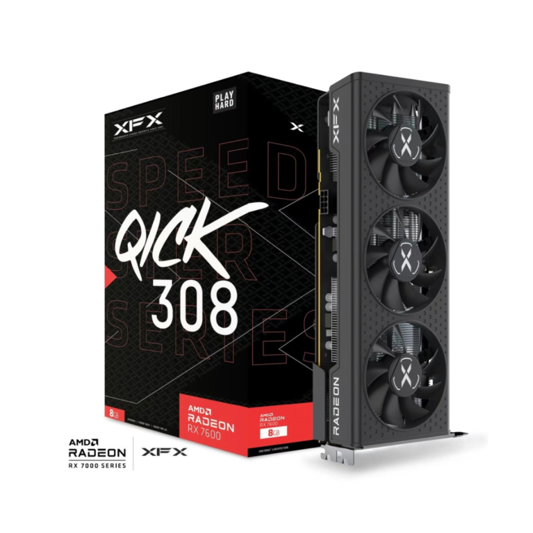 XFX Speedster QICK 308 AMD Radeon RX 7600 8GB