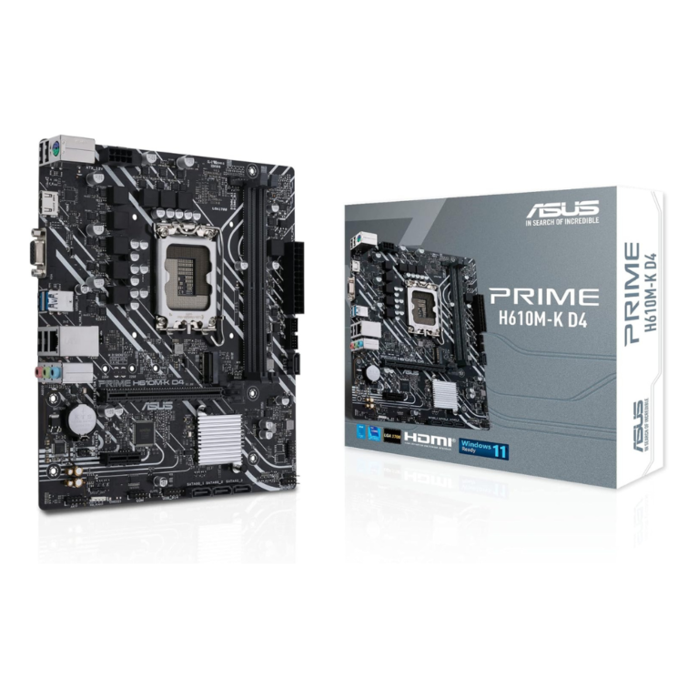 ASUS Prime H610M-K D4 DDR4 Intel Micro ATX Motherboard