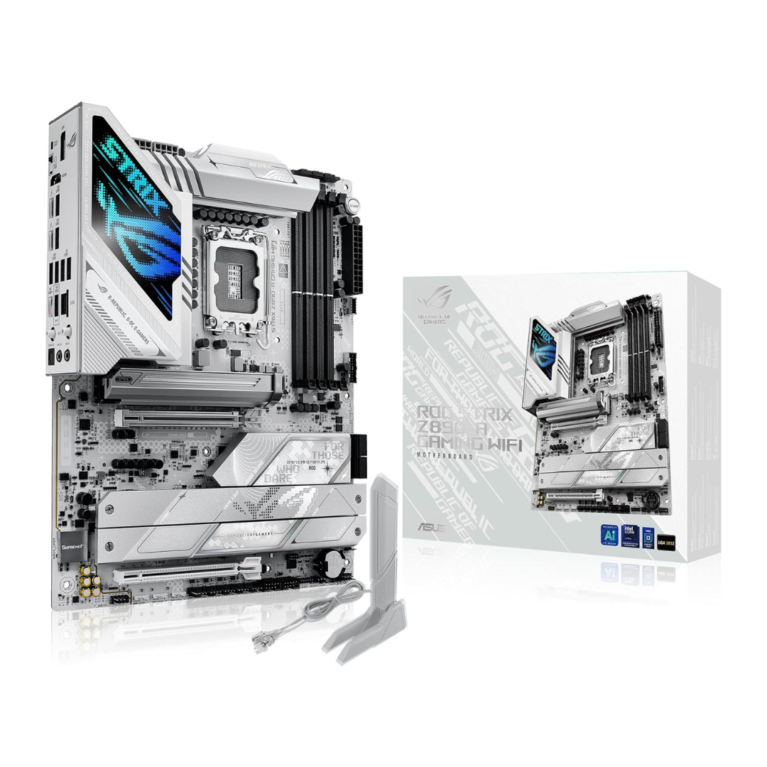 ASUS ROG Strix Z890-A Gaming WiFi ATX Motherboard White