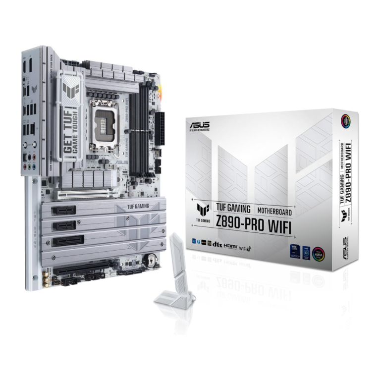 ASUS TUF Gaming Z890-PRO WiFi ATX Motherboard White