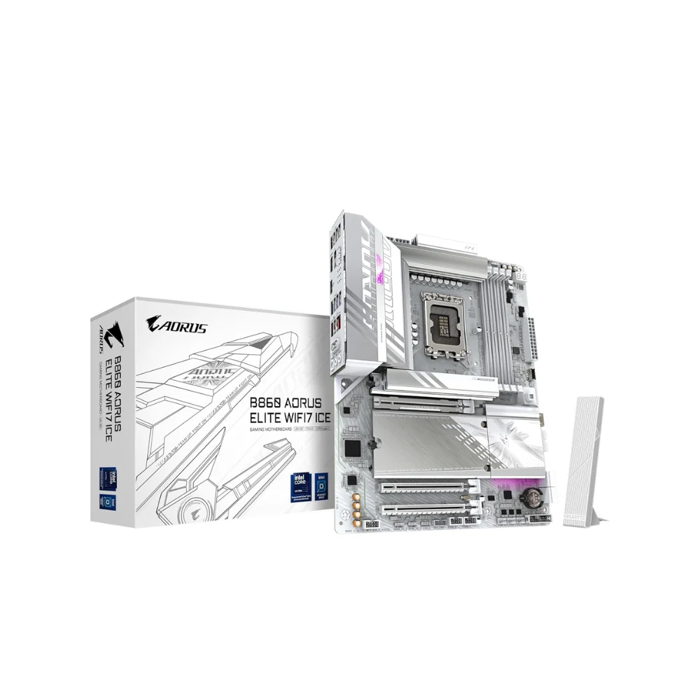 AORUS ELITE B860 ICE LGA 1851-Motherboard