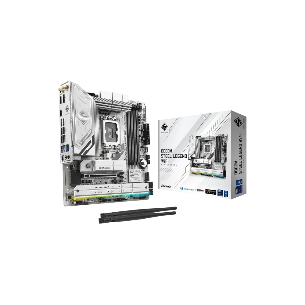 ASROCK B860M STEEL LEGEND WIFI 1851 LGA-Motherboard
