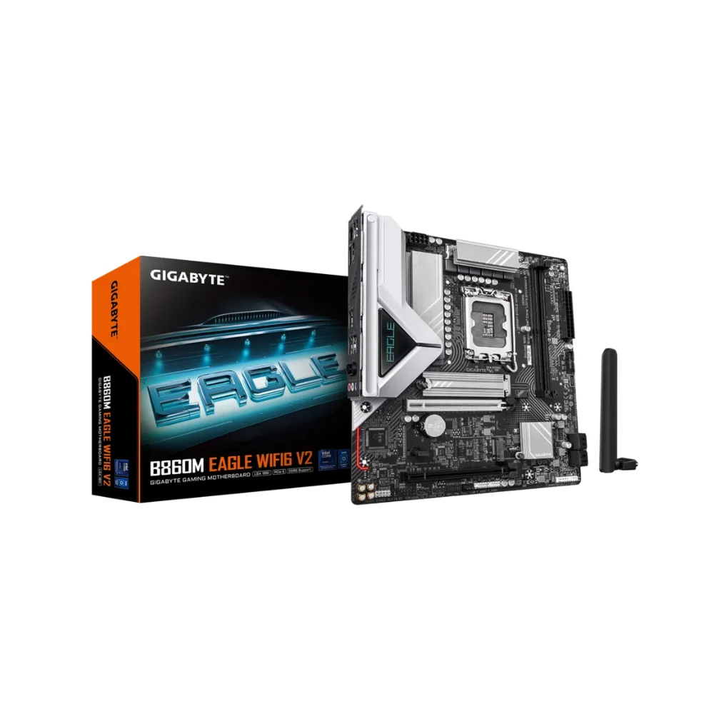 GIGABYTE B860M EAGLE WIFI6 V2 LGA 1851-Motherboard