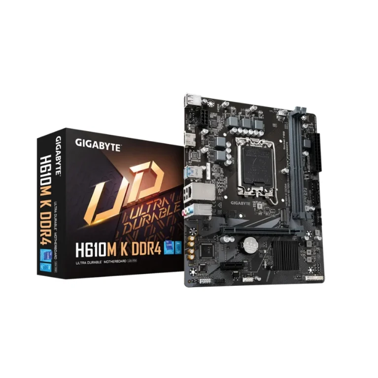 GIGABYTE H610M K DDR4 LGA 1700 Motherboard