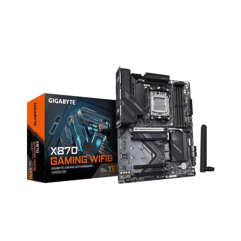 GIGABYTE X870 GAMING WIFI6 AM5 DDR5 WiFi 6 Motherboard