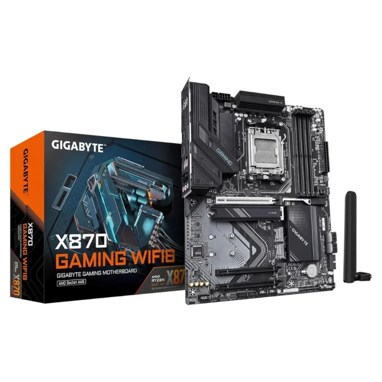 GIGABYTE X870 GAMING X WIFI7 AM5 DDR5 WiFi 7 Motherboard
