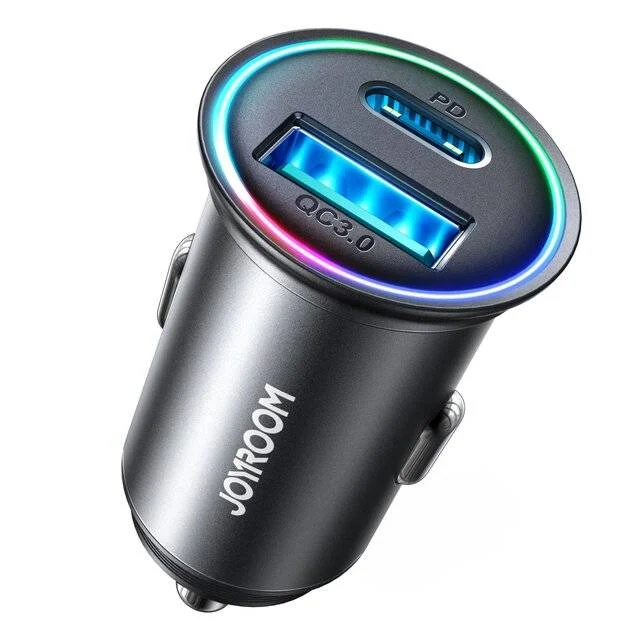 Joyroom JR-CCN04 A+C 60W Mini Metal Car Charger