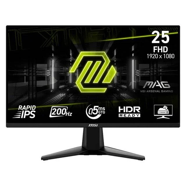 MSI MAG 255F E20 200Hz IPS FHD 0.5ms Monitor