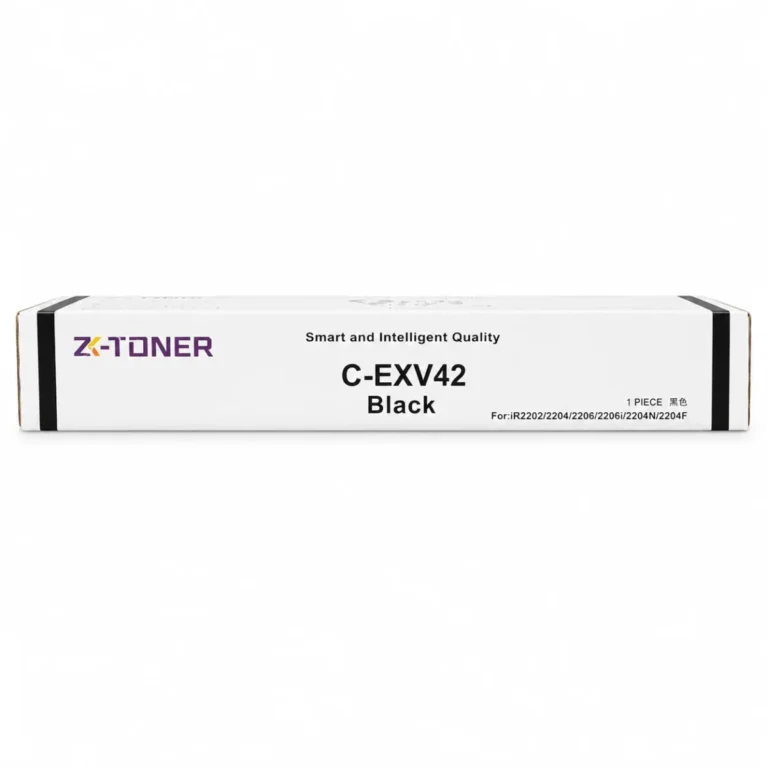 ZK-TONER C-EXV42 Commercial Compatible Black Toner Cartridge – Replacement Toner for Canon imageRUNNER 2202DN, 2202N, 2202L, 2002G, 2002L & 2206L Printers