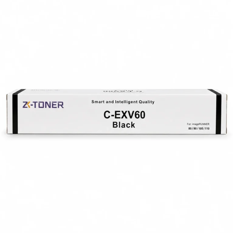ZK-TONER C-EXV60 Commercial Compatible Black Toner Cartridge – Replacement Toner for Canon imageRUNNER iR 2425 & 2425i Printers