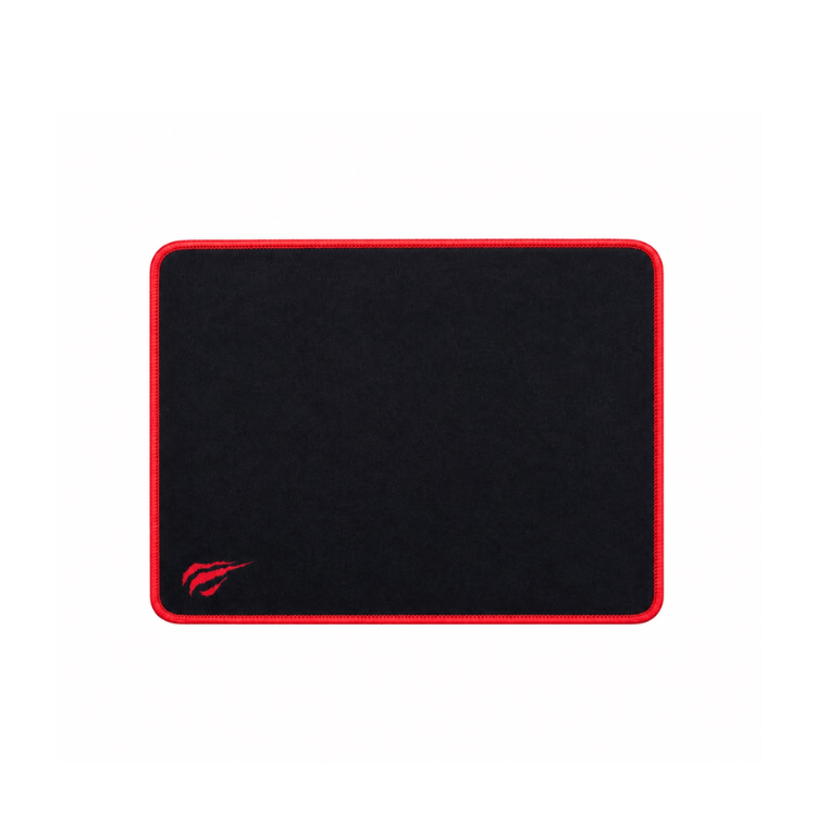 ماوس باد ألعاب هافيت مع أطراف مطرزة باللون الأحمرHAVIT Gaming Mouse Pad with Red Stitched Edges